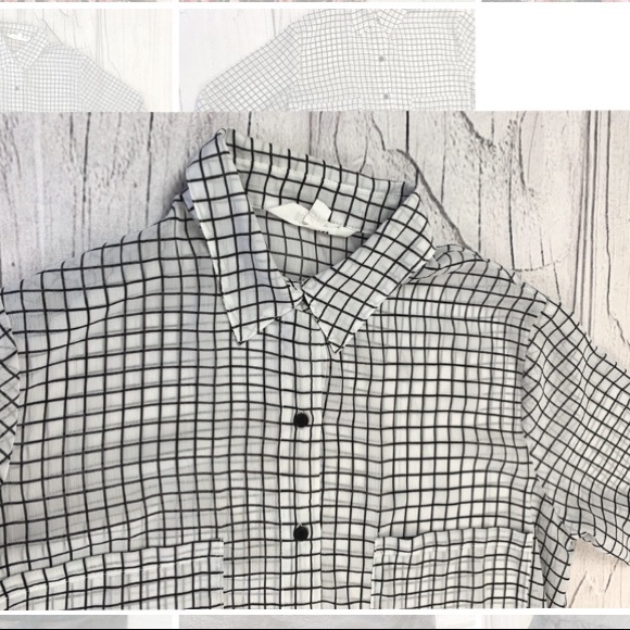 BB Dakota Grid Button Down Shirt - Picture 4 of 7